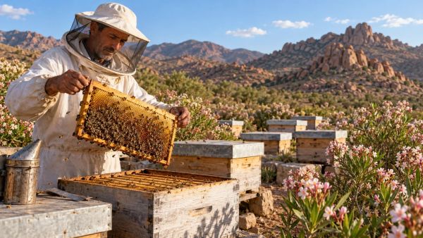 Découvrez le miel de daghmous, trésor sucré du Maroc