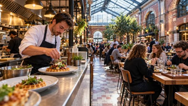Découvrez les plats les plus prisés des food courts lillois