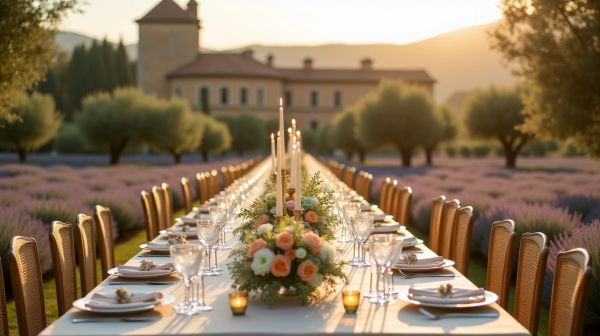Optimiser votre mariage avec un traiteur à Aix en Provence